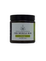CBD Muscle Rub, Cream 500mg-1000mg CBD, 0%THC, 100ml