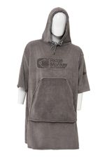 Ridgemonkey Outdoors Poncho Towel - Jet - All Sizes - Water Sports Clothing