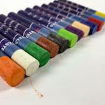 Oil Pastels Crayons Bright Coloured 12 Crayons For Art School Soft Colour