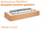 Komplett Heckauszug 120cm - 100% fertig montiert | Kastenwagen Schwerlastauszug