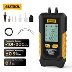 Digital Manometer Air Pressure Gauge Dual Port Gas Pressure Tester HVAC Test