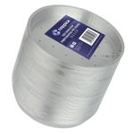 Aluminium Foil Pie Dish Baking Shallow Perforated 18x2cm 100 Pk Coppice