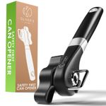 Safety Tin Can Opener - Open Tins and Cans with Ease. Premium. Oliver's Kitchen