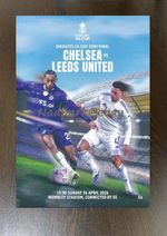 Chelsea v Leeds United 2026 FA Cup Semi Final Programme 26th April 26/04/26 vs