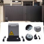 600KG Electric Sliding Gate Opener Automatic Gate Motor 2Remote Control Security