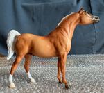 Breyer Classic palomino Arabian Stallion retired 2006 good condition for age