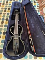 GEWA Electric violin outfit, Black Nearly New 4/4
