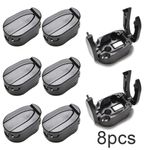 8pcs Golf Ball Retriever Sucker Grabber Back Saver Golf Ball Putter Pick Up Tool