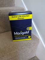 Marigold Medium Kitchen Gloves (Pack of 6) NEW