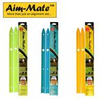 Aim Mate Golf Alignment Aid - rubber alignment strips x 2  - easily portable