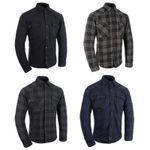 Oxford Kickback 3.0 Mens Motorcycle Armoured Shirt Motorbike Top