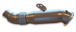 SLN BMW B58 Super 5” Ceramic Coated Sports Cat Downpipe M140i M240i 240i 440i