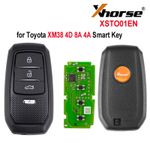Xhorse Universal Smart Remote Key for Toy0ta XM38 Series 4 Buttons XSTO01EN