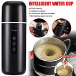 12V Car Travel Kettle Water Heating Bottle Electric Travel Mug Heated Coffee Mug