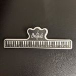 Music Piano Keyboard Clothes Clip White - Clothing Type