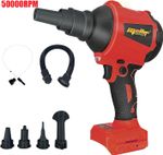 Cordless Air Duster Compressed Air Blower Cleaner For Milwaukee 18V Battery