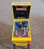 Pac-Man Arcade Family fun Pinball Mini Series with lights and sounds.