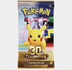 Pokémon TCG 30th Anniversary English Booster Pack x1 New & Sealed