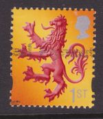 GB SG S95 USED STAMP Scotland SG 1st Class Scottish Lion Regional Definitive