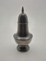 ANTIQUE MAYFLOWER PEWTER SUGAR SHAKER 7" TALL Made In England 