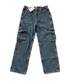 BDG Urban Outfitters Skate Utility Cargo High Rise Straight Leg Jeans 31W 32L