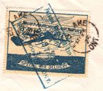 CANADA Air 1926 Cover ELLIOT-FAIRCHILD 25c PATRICIA Airways *ERROR* Cachet YH336