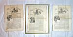1856 THE LITTLE PILGRIM x3 Issues – 1 Framed Illustrated Pre Civil War...