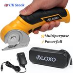 VLOXO Cordless Electric Mini Cutter Powerfull Fabric Scissors Multipurpose Handy