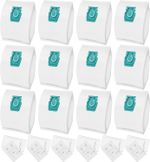 12 Pack Guard M1 / S1 / L1 TU/CO 3D 3.5L Vacuum Hoover Bags Compatible with Miel
