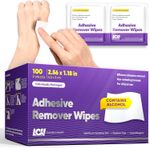 Adhesive Remover Wipes for Skin 100 CT – Medical Tape & Plaster Residue Wipes