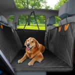 BingoPaw Heavy Duty Dog Seat Cover Waterproof Large Hammock for Cars Trucks SUVs