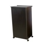 Oak Street Mfg M8810BLK 24 1/2 in Black Host Station