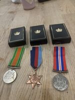 2nd World War Genuine Medals, Clasps, and Ribbons