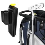 Golf Club Plastic Clip Putter Holder Easy Use for Golf Bag Side Mount