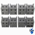 Normandy Houses 20mm 1:72 WW2 Building Terrain Tabletop Gaming 3DPrint