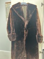 Vintage Ladies Fur Coat In Beaver Lamb 1940
