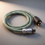Audiophile Power Cable Copper Silver Mixed Cord UK HiFi Audio Mains Supply Cord