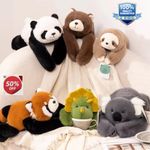 Hug a Lumps Weighted Teddy Bear Hugging Pillow for Anxiety Relief & Sleep Aid