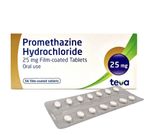 Promethazine 25mg -Travel Sickness, Sleep, Allergy  - 56 Tablets Brands May Vary