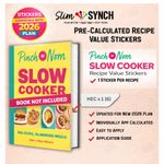 SlimSYNch 2026 New Plan Recipe Value Stickers | Pinch of Nom | Slow Cooker