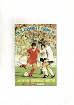 1982 Liverpool v Tottenham Hotspur Charity Shield Football Programme