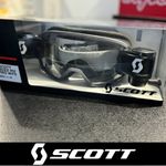 Scott Buzz PRO Kids Roll-Off MX Goggles Black - KIDS SIZED ROLL-OFF GOGGLES!