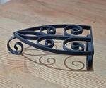 Wrought iron or steel trivet pot stand plant stand  19cm long