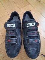 Sidi Men's Cycling Shoes with Cleats Size EU 46 UK 11 Good Condition Black