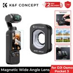 K&F CONCEPTMagnetic Wide Angle Lens for DJI OSMO POCKET 3 AGC Optical Glass