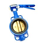 4" Ductile Iron 4 Butterfly Wafer Valve with Lever WRAS PN10 PN16 DN100 EPDM