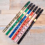 Feadog 6 Hole Original Irish High D Key Tin Whistle Penny Folk Metal Flute Stáin