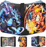 Trading Cards Album Folder 400/900 Pockets Card Binder Holder for Pokemon Card