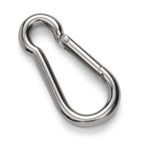 Multi pack Stainless Steel Snap hooks Carbine hooks 3mm to 12mm Carabiner Hooks