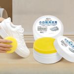 White Shoes Cleaning Cream Shoe Whitening Cleaner Stain Cleansing Remover Cream